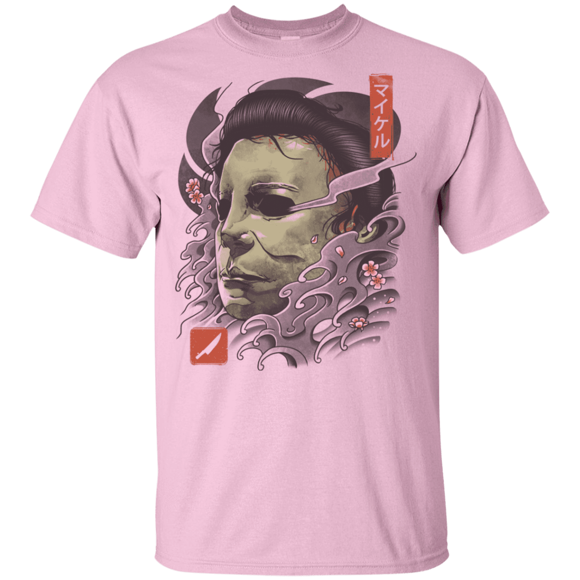 T-Shirts Light Pink / YXS Oni Slasher Mask Youth T-Shirt