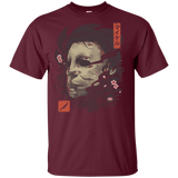 T-Shirts Maroon / YXS Oni Slasher Mask Youth T-Shirt