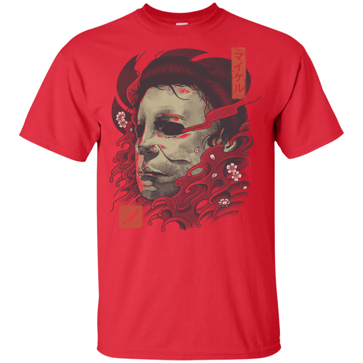 T-Shirts Red / YXS Oni Slasher Mask Youth T-Shirt