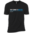 T-Shirts Black / YXS Only Commit To Master Boys Premium T-Shirt