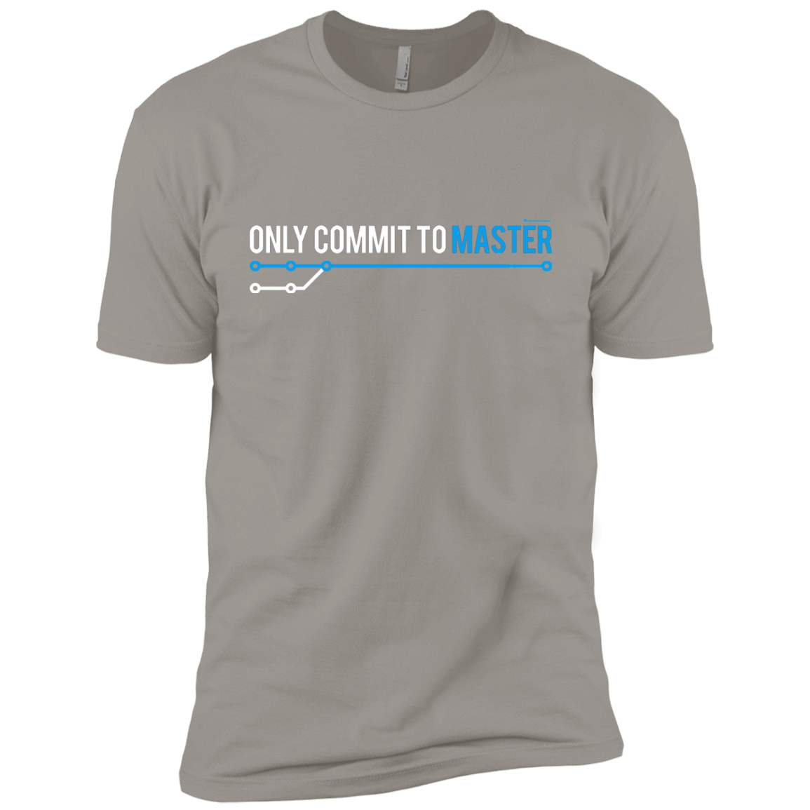 T-Shirts Light Grey / YXS Only Commit To Master Boys Premium T-Shirt