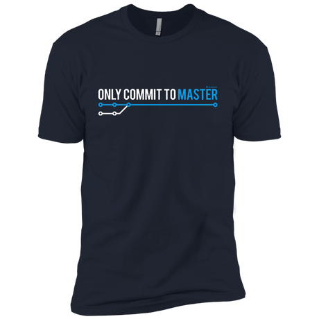 T-Shirts Midnight Navy / YXS Only Commit To Master Boys Premium T-Shirt