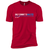 T-Shirts Red / YXS Only Commit To Master Boys Premium T-Shirt