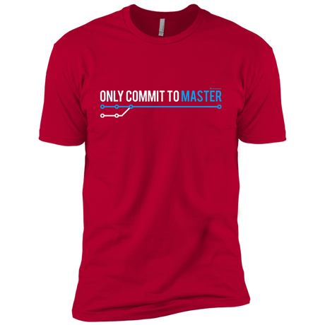 T-Shirts Red / YXS Only Commit To Master Boys Premium T-Shirt