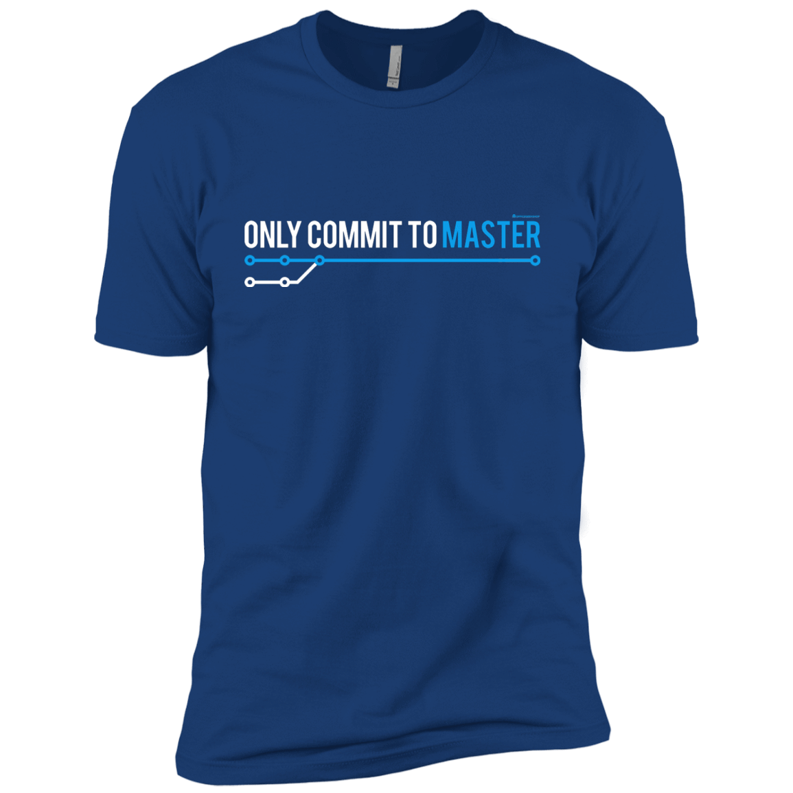 T-Shirts Royal / YXS Only Commit To Master Boys Premium T-Shirt