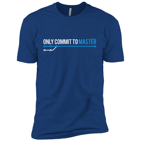 T-Shirts Royal / YXS Only Commit To Master Boys Premium T-Shirt