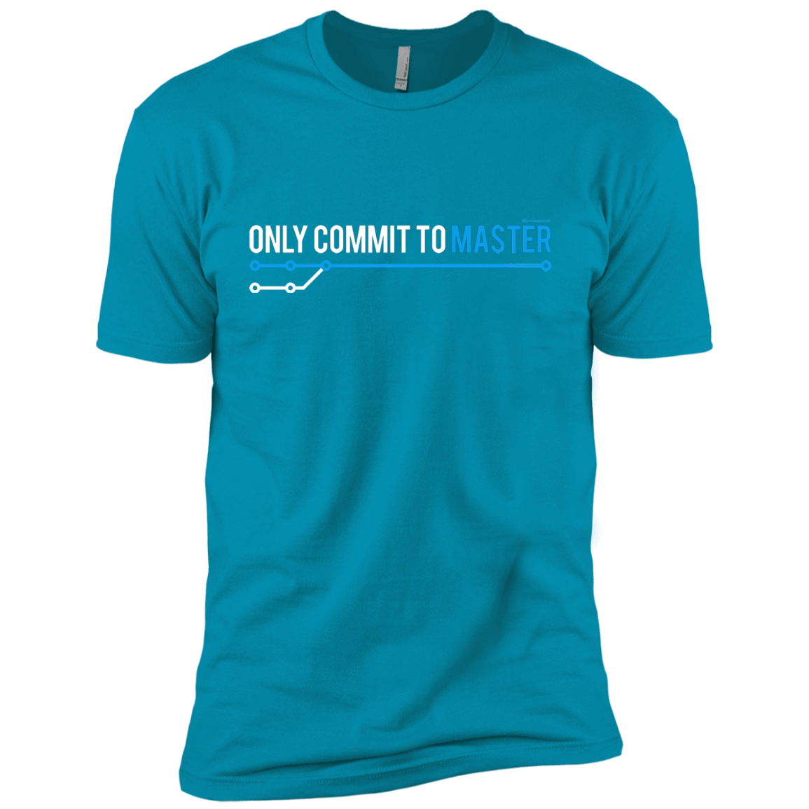 T-Shirts Turquoise / YXS Only Commit To Master Boys Premium T-Shirt