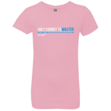 T-Shirts Light Pink / YXS Only Commit To Master Girls Premium T-Shirt