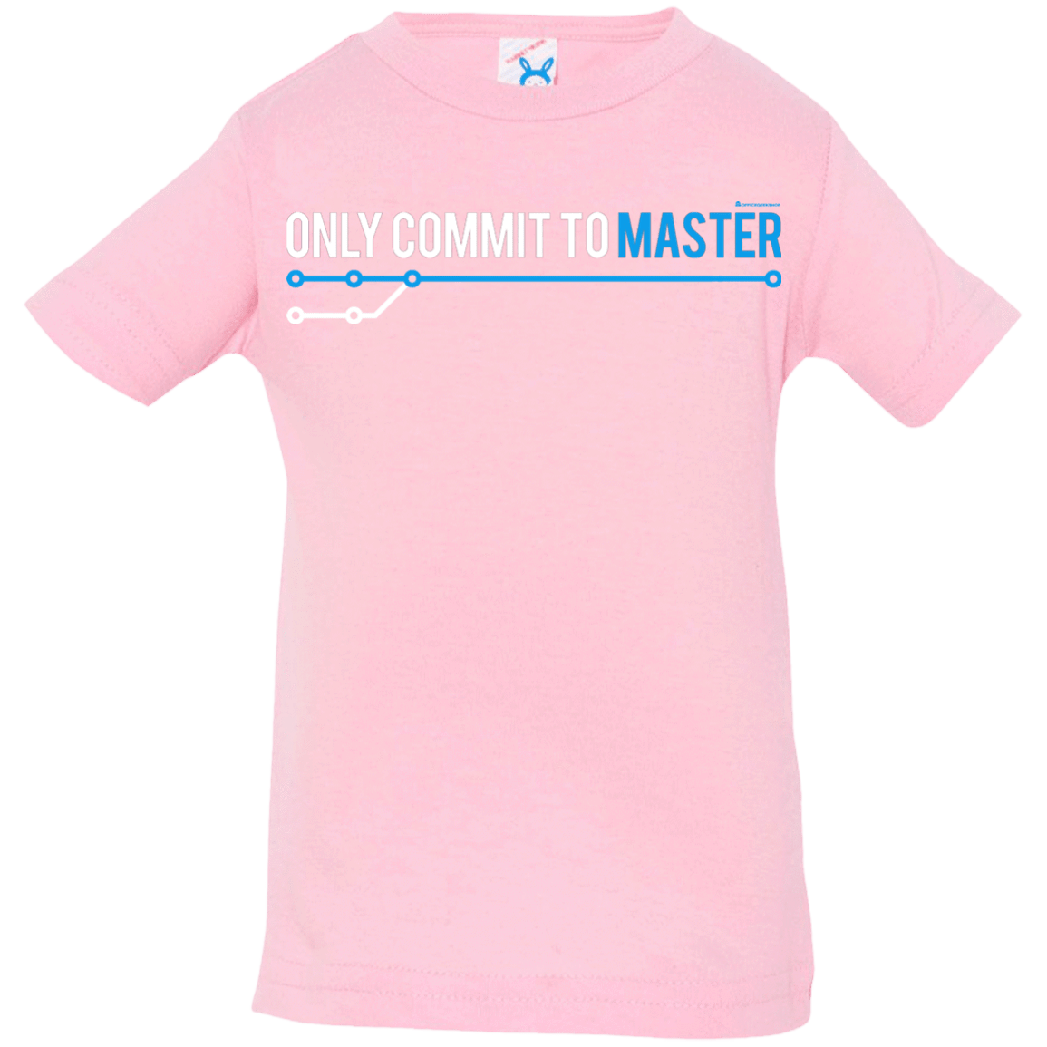 T-Shirts Pink / 6 Months Only Commit To Master Infant Premium T-Shirt