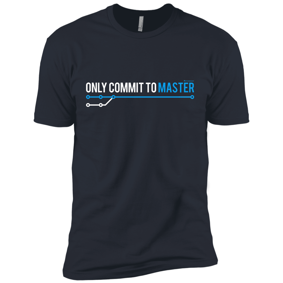 T-Shirts Indigo / X-Small Only Commit To Master Men's Premium T-Shirt
