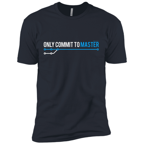 T-Shirts Indigo / X-Small Only Commit To Master Men's Premium T-Shirt