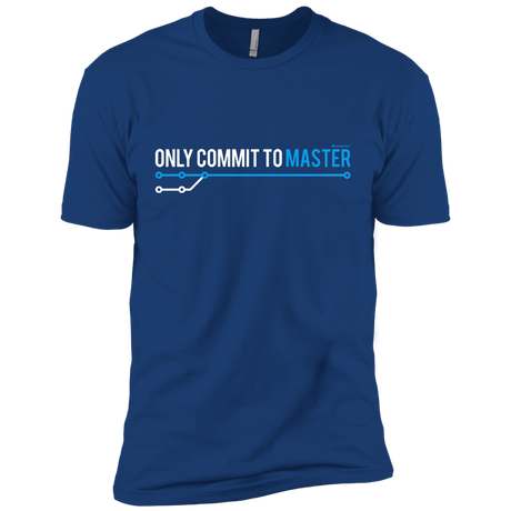 T-Shirts Royal / X-Small Only Commit To Master Men's Premium T-Shirt