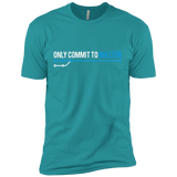 T-Shirts Tahiti Blue / X-Small Only Commit To Master Men's Premium T-Shirt