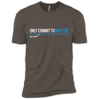 T-Shirts Warm Grey / X-Small Only Commit To Master Men's Premium T-Shirt