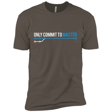T-Shirts Warm Grey / X-Small Only Commit To Master Men's Premium T-Shirt