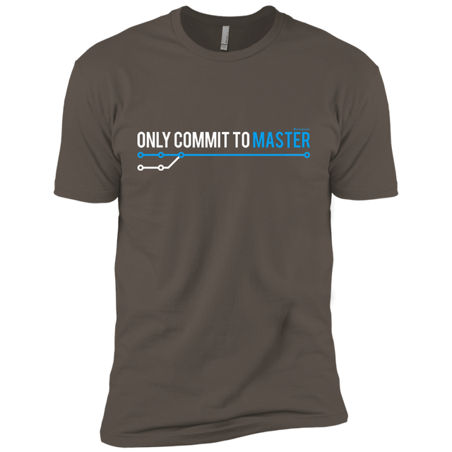 T-Shirts Warm Grey / X-Small Only Commit To Master Men's Premium T-Shirt