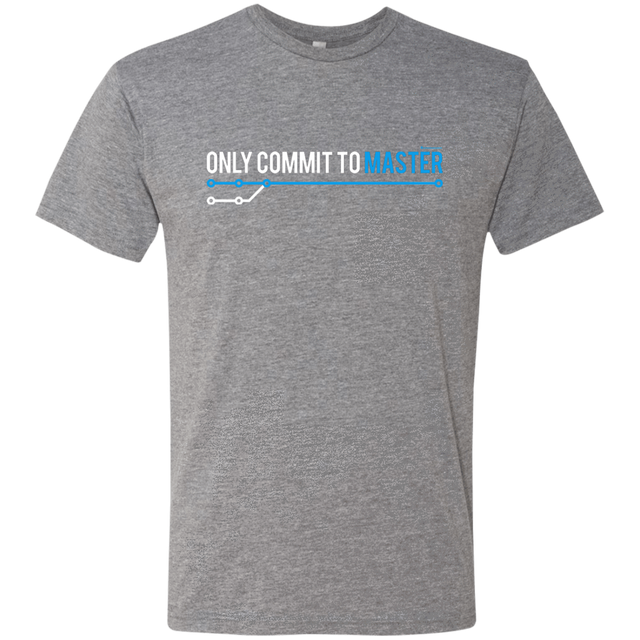 T-Shirts Premium Heather / Small Only Commit To Master Men's Triblend T-Shirt