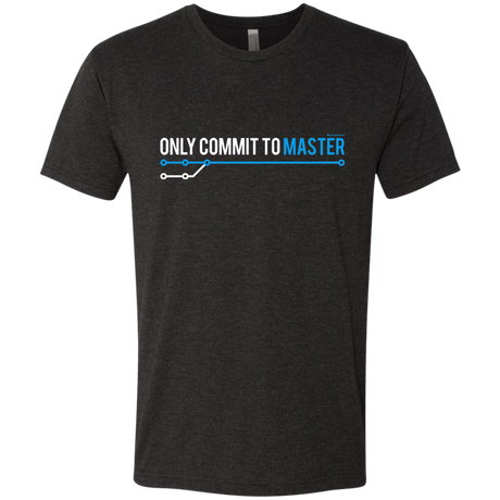 T-Shirts Vintage Black / Small Only Commit To Master Men's Triblend T-Shirt