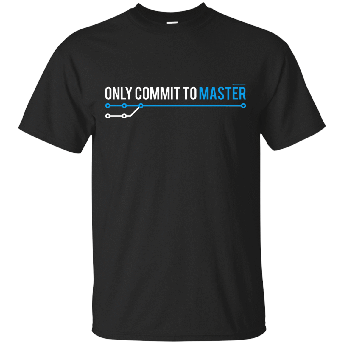 T-Shirts Black / Small Only Commit To Master T-Shirt