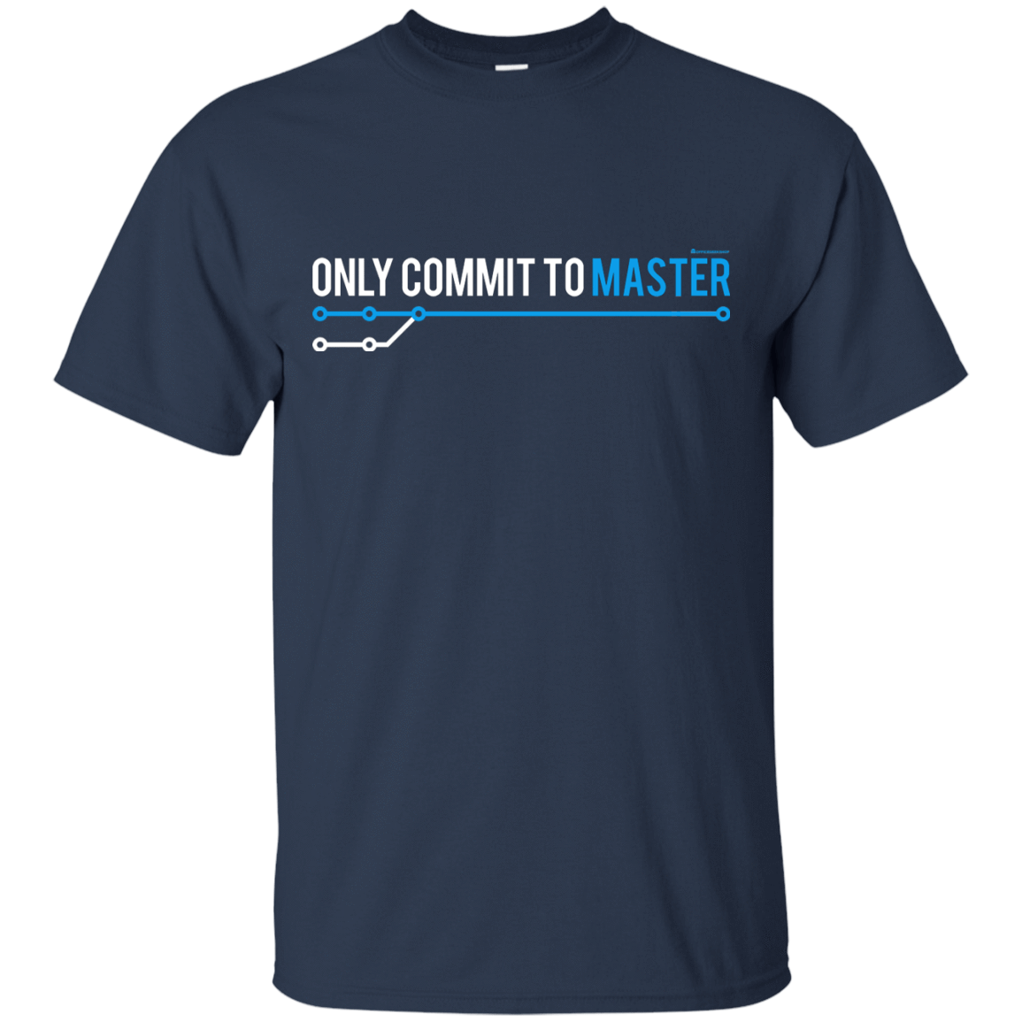 T-Shirts Navy / Small Only Commit To Master T-Shirt