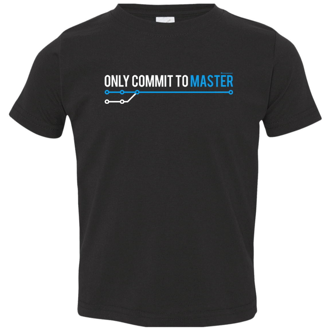 T-Shirts Black / 2T Only Commit To Master Toddler Premium T-Shirt