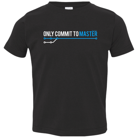 T-Shirts Black / 2T Only Commit To Master Toddler Premium T-Shirt