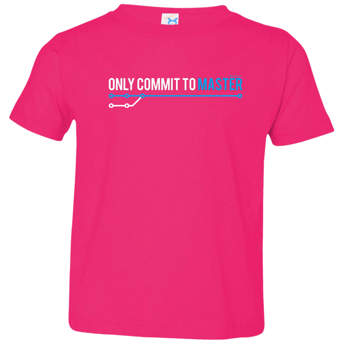 T-Shirts Hot Pink / 2T Only Commit To Master Toddler Premium T-Shirt