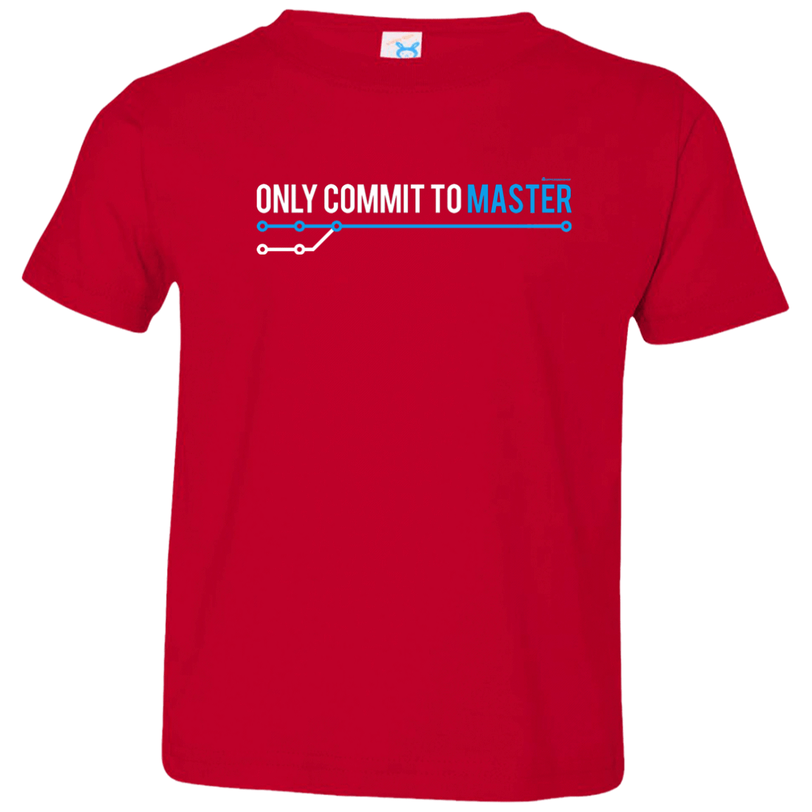 T-Shirts Red / 2T Only Commit To Master Toddler Premium T-Shirt