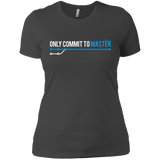 T-Shirts Heavy Metal / X-Small Only Commit To Master Women's Premium T-Shirt