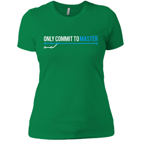 T-Shirts Kelly Green / X-Small Only Commit To Master Women's Premium T-Shirt
