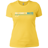 T-Shirts Vibrant Yellow / X-Small Only Commit To Master Women's Premium T-Shirt