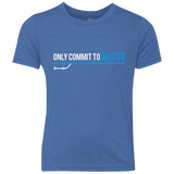 T-Shirts Vintage Royal / YXS Only Commit To Master Youth Triblend T-Shirt