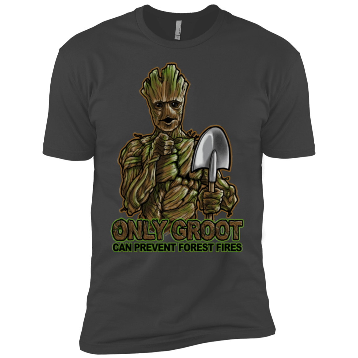 T-Shirts Heavy Metal / YXS Only Groot Boys Premium T-Shirt