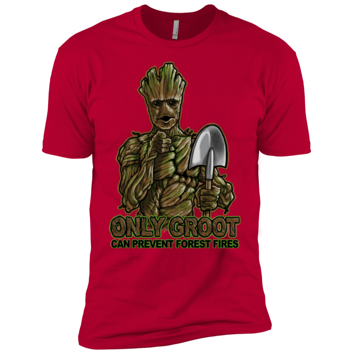 T-Shirts Red / YXS Only Groot Boys Premium T-Shirt