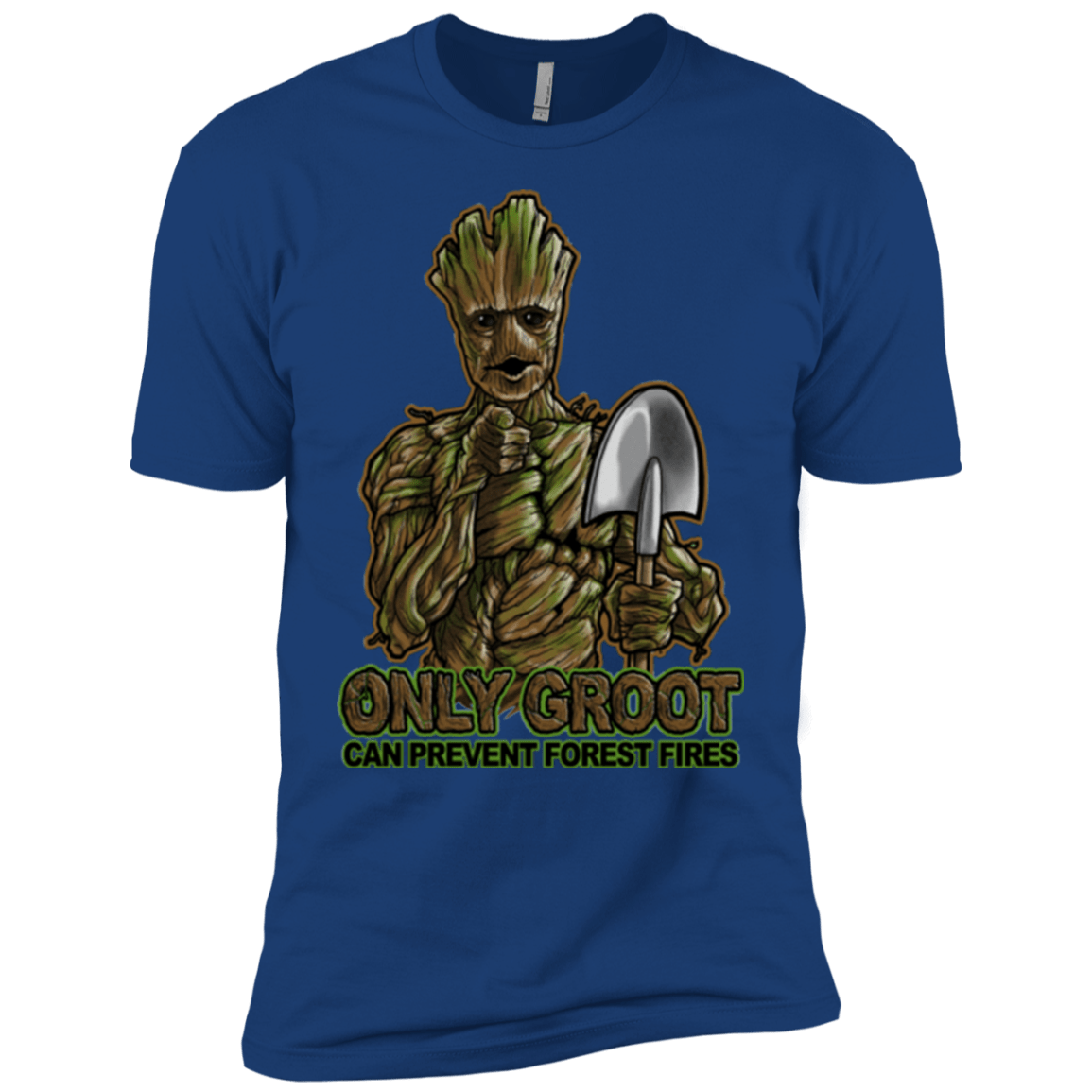 T-Shirts Royal / YXS Only Groot Boys Premium T-Shirt