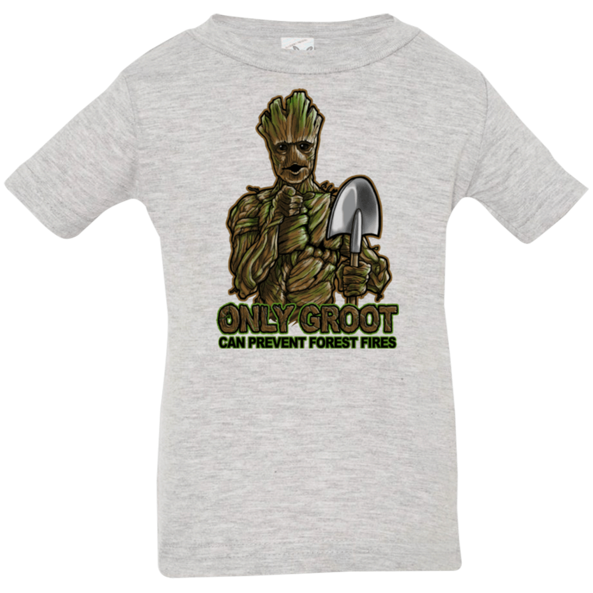 T-Shirts Heather / 6 Months Only Groot Infant PremiumT-Shirt