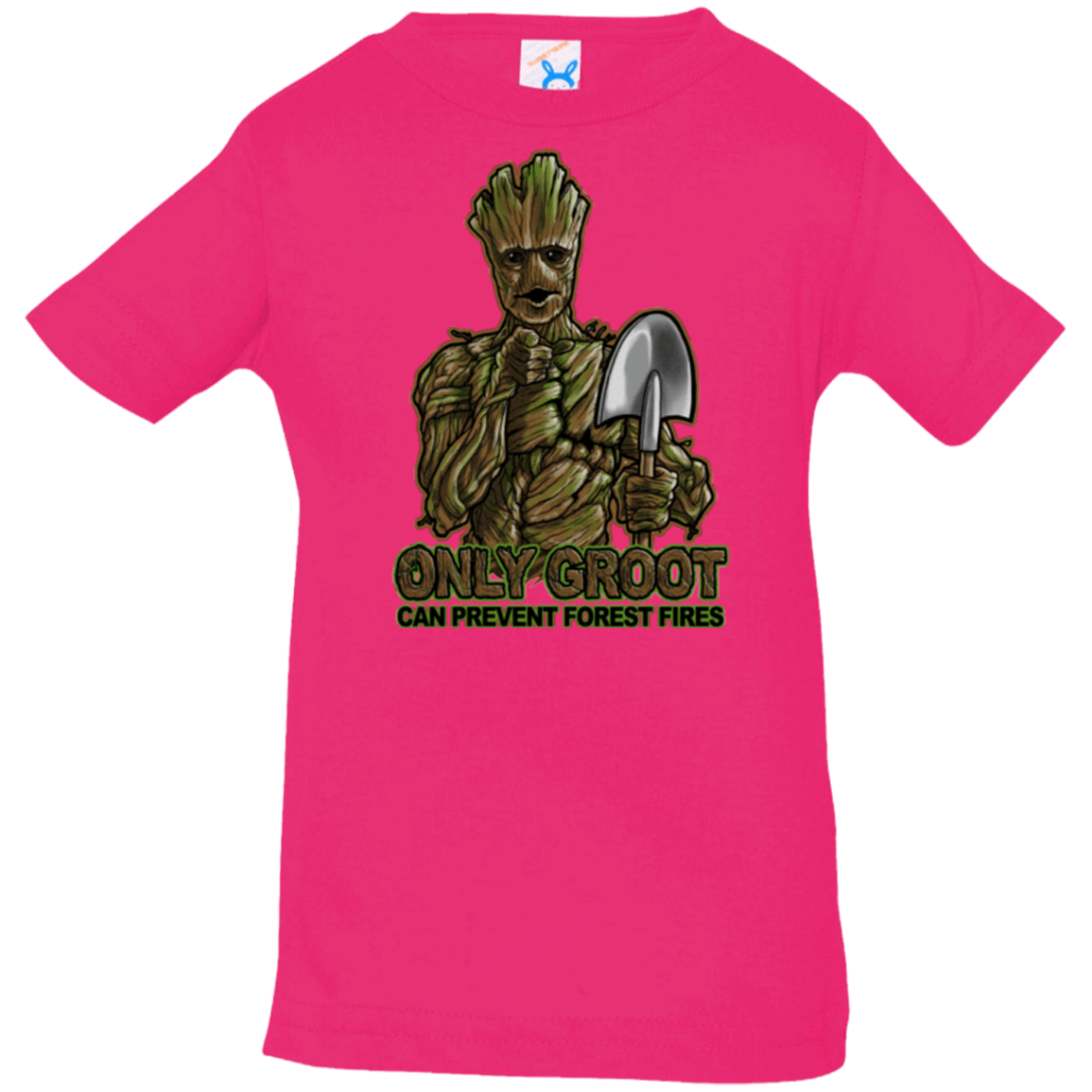 T-Shirts Hot Pink / 6 Months Only Groot Infant PremiumT-Shirt