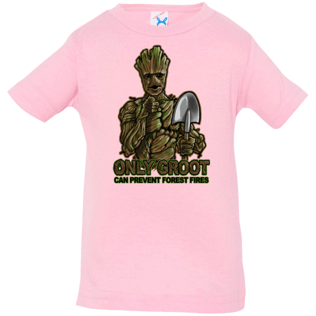 T-Shirts Pink / 6 Months Only Groot Infant PremiumT-Shirt