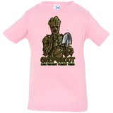 T-Shirts Pink / 6 Months Only Groot Infant PremiumT-Shirt