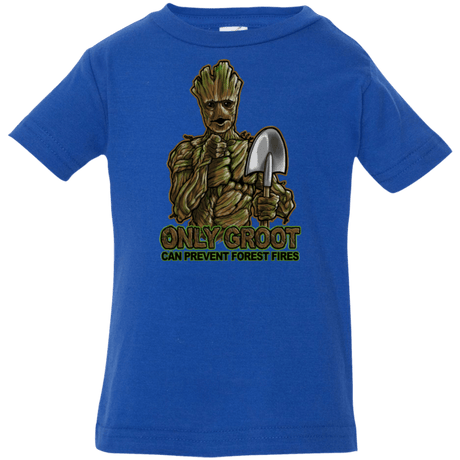 T-Shirts Royal / 6 Months Only Groot Infant PremiumT-Shirt