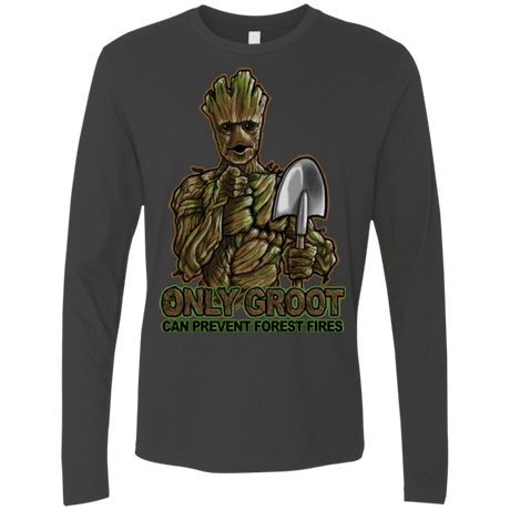 T-Shirts Heavy Metal / Small Only Groot Men's Premium Long Sleeve