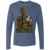 T-Shirts Indigo / Small Only Groot Men's Premium Long Sleeve