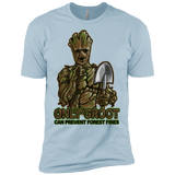 T-Shirts Light Blue / X-Small Only Groot Men's Premium T-Shirt