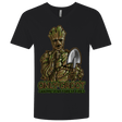 T-Shirts Black / X-Small Only Groot Men's Premium V-Neck