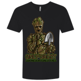 T-Shirts Black / X-Small Only Groot Men's Premium V-Neck
