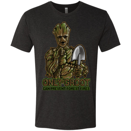T-Shirts Vintage Black / Small Only Groot Men's Triblend T-Shirt