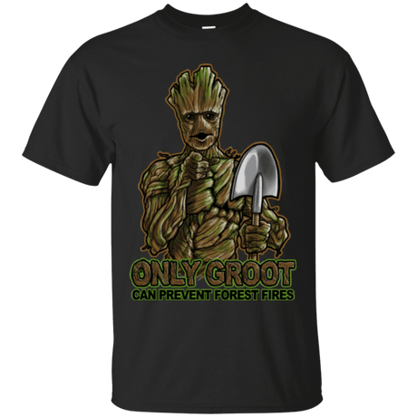 T-Shirts Black / Small Only Groot T-Shirt