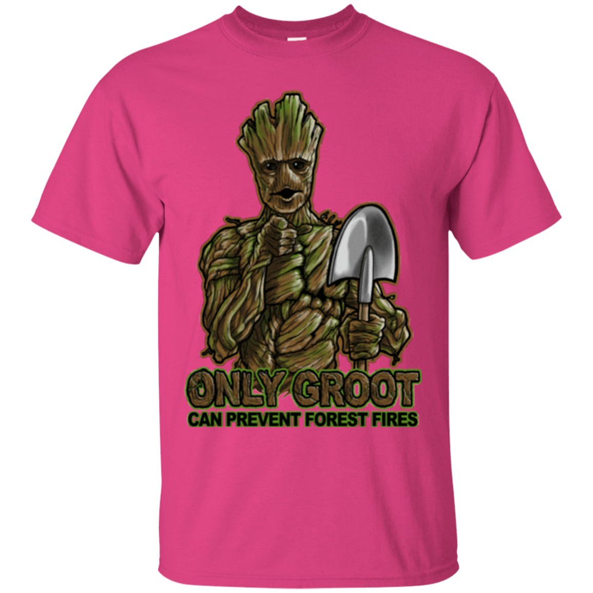 T-Shirts Heliconia / Small Only Groot T-Shirt