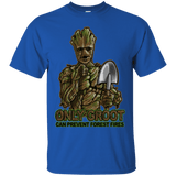 T-Shirts Royal / Small Only Groot T-Shirt