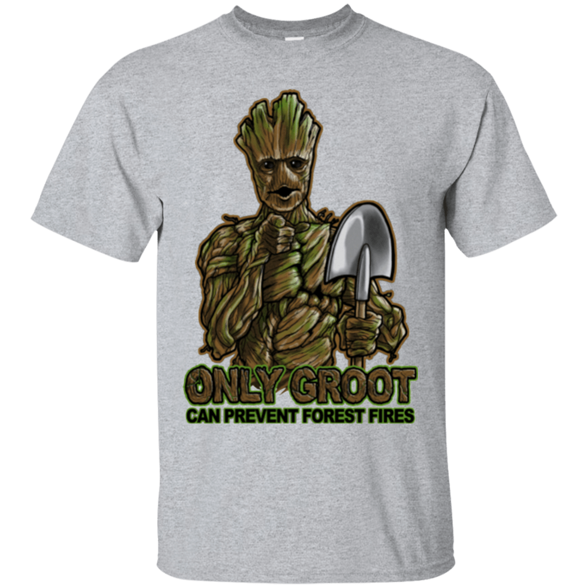 T-Shirts Sport Grey / Small Only Groot T-Shirt